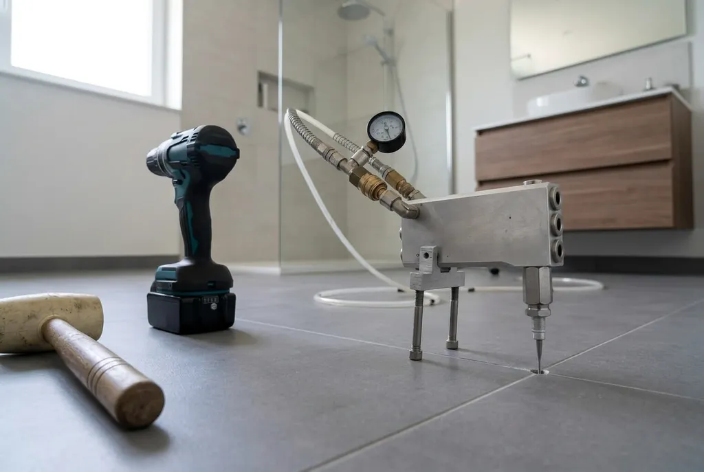 Kitbedrijf Maarssen – holle tegels injecteren